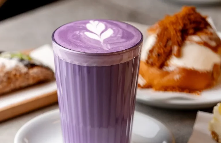 La recette de l’Ube Latte